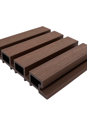 Co-extrusion capped WPC cladding panel sample