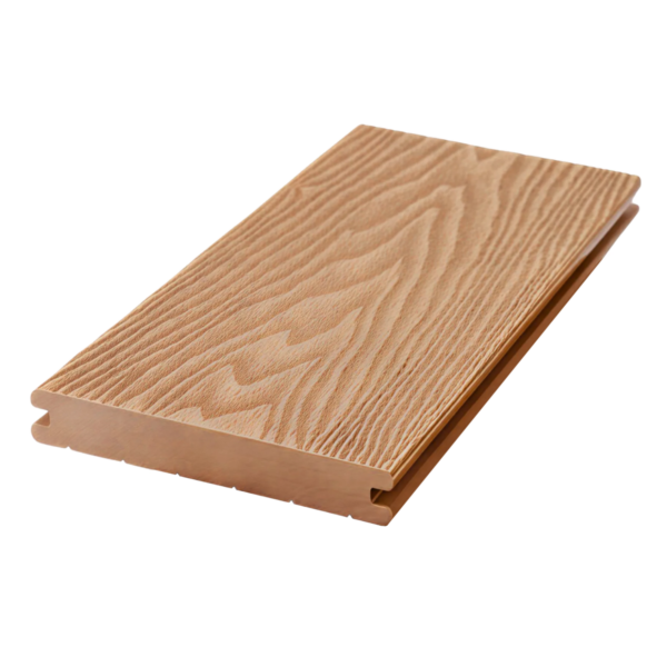 1st generation WPC decking board sample for outdoor flooring